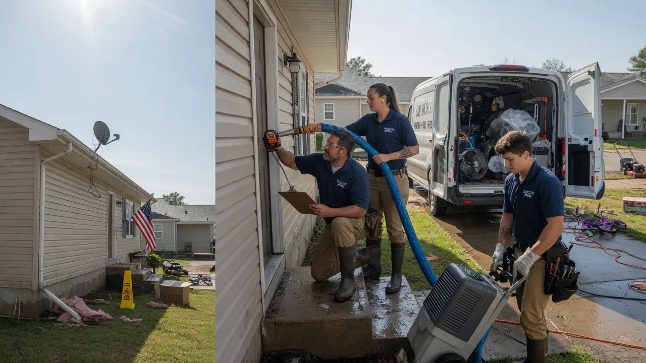 Ceiling Water Damage Restoration in Bonfield, IL near me